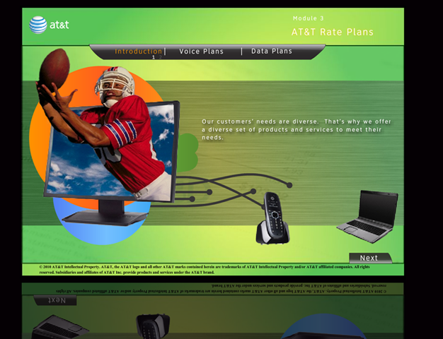 AT&T rateplans courseware
